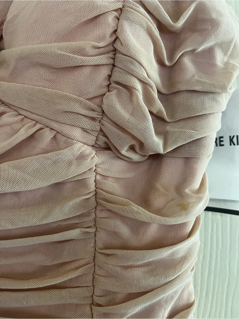 VTG Y2K Sue Wong Ethereal Fairycore Bridal Embellished Ruched Party Dress 6 - Picture 3 of 14